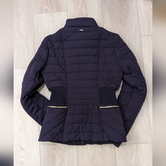 Navy Marciano Zip Jacket - Picture 2 of 8